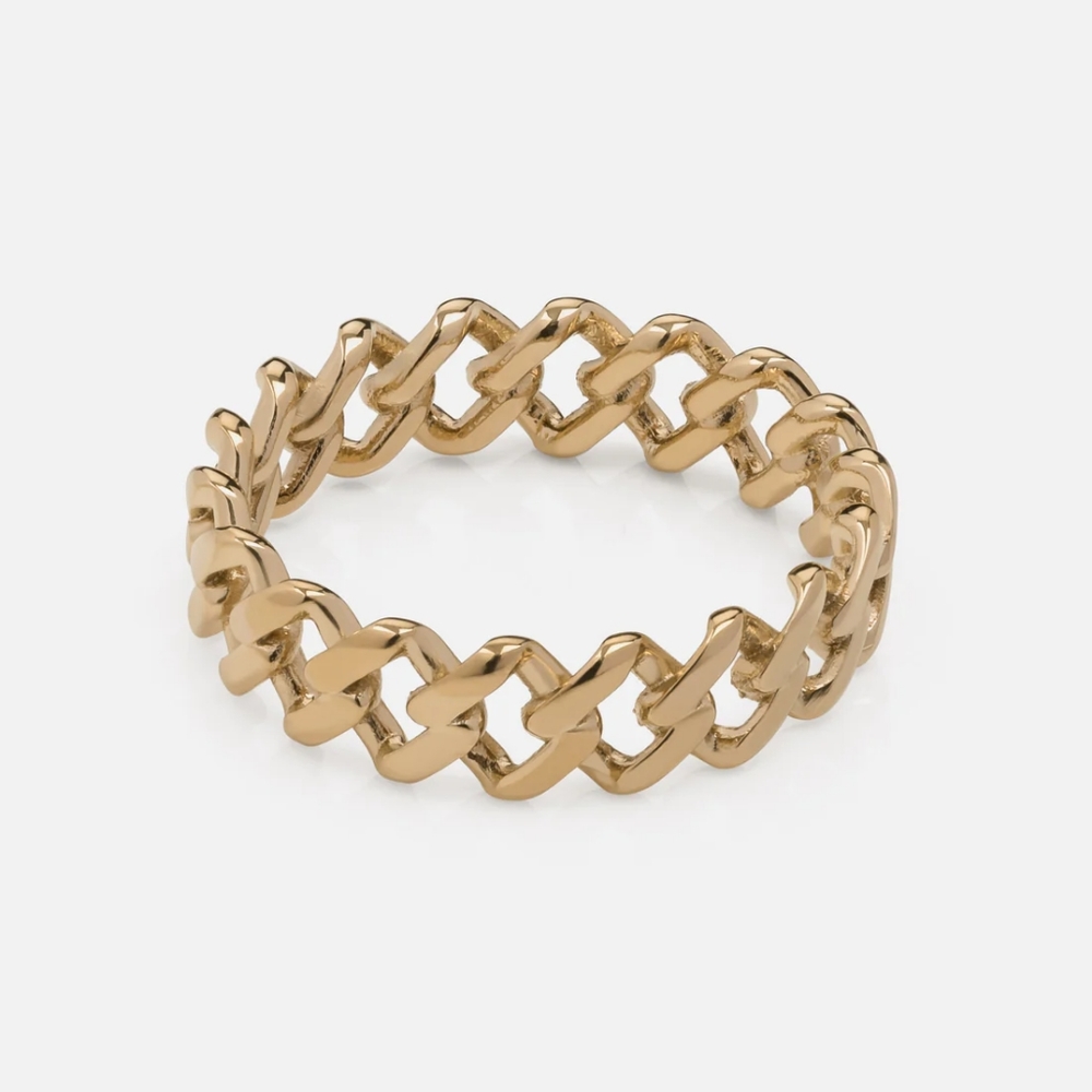 Vitaly Gold Tilt Ring